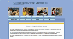 Desktop Screenshot of chicagorehab.net